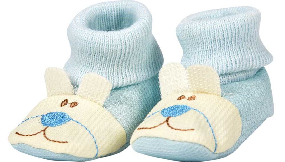 Baby futter bamse med øre blå BSS116-311