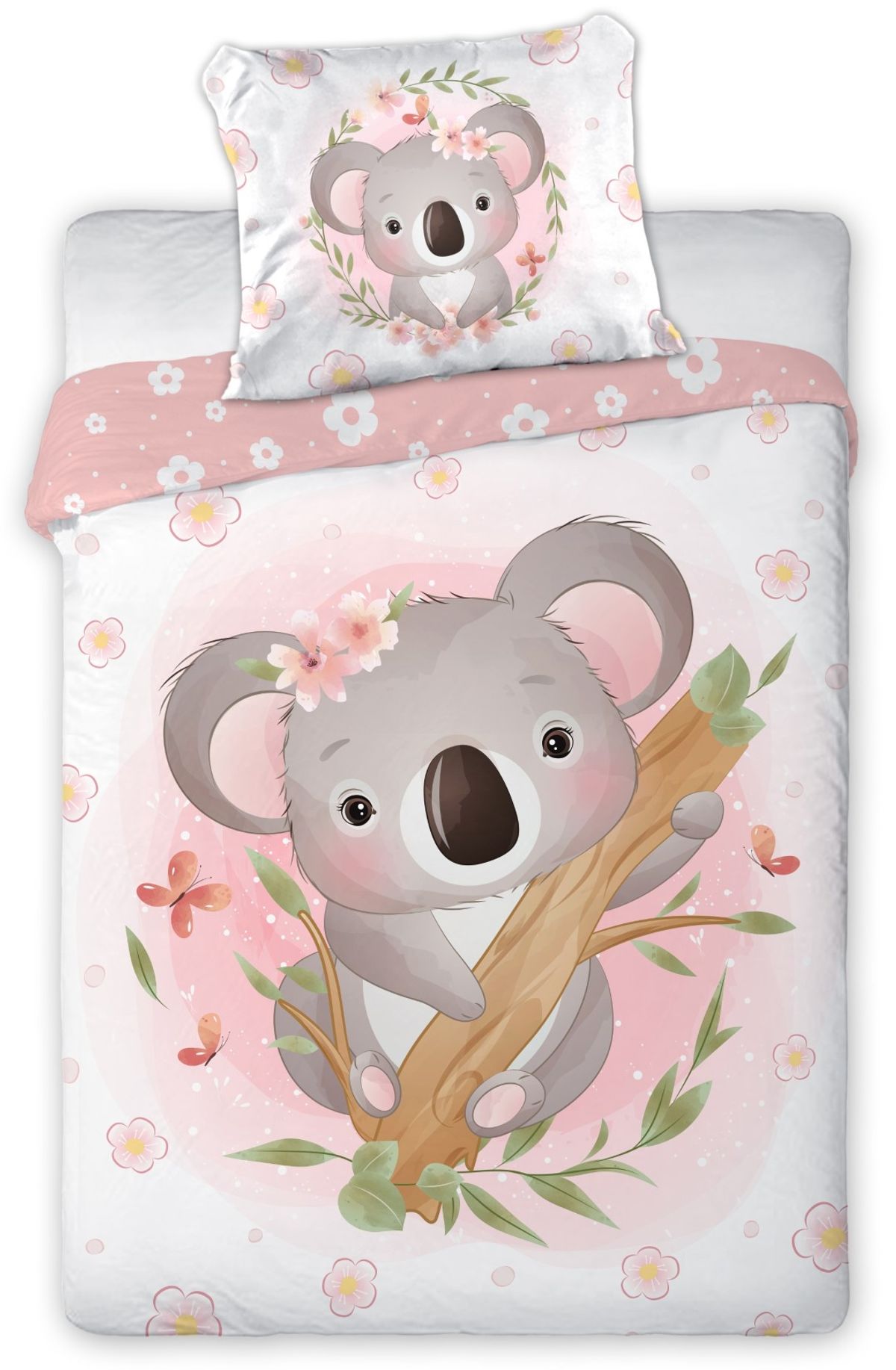 Baby KOALA Junior Sengetøj 100x135 cm - 100 procent bomuld