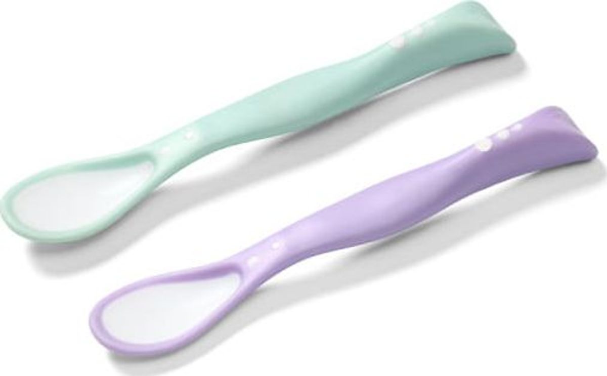 Baby Ono 1066/03-Plastic Spooners For Baby T 2 Pcs