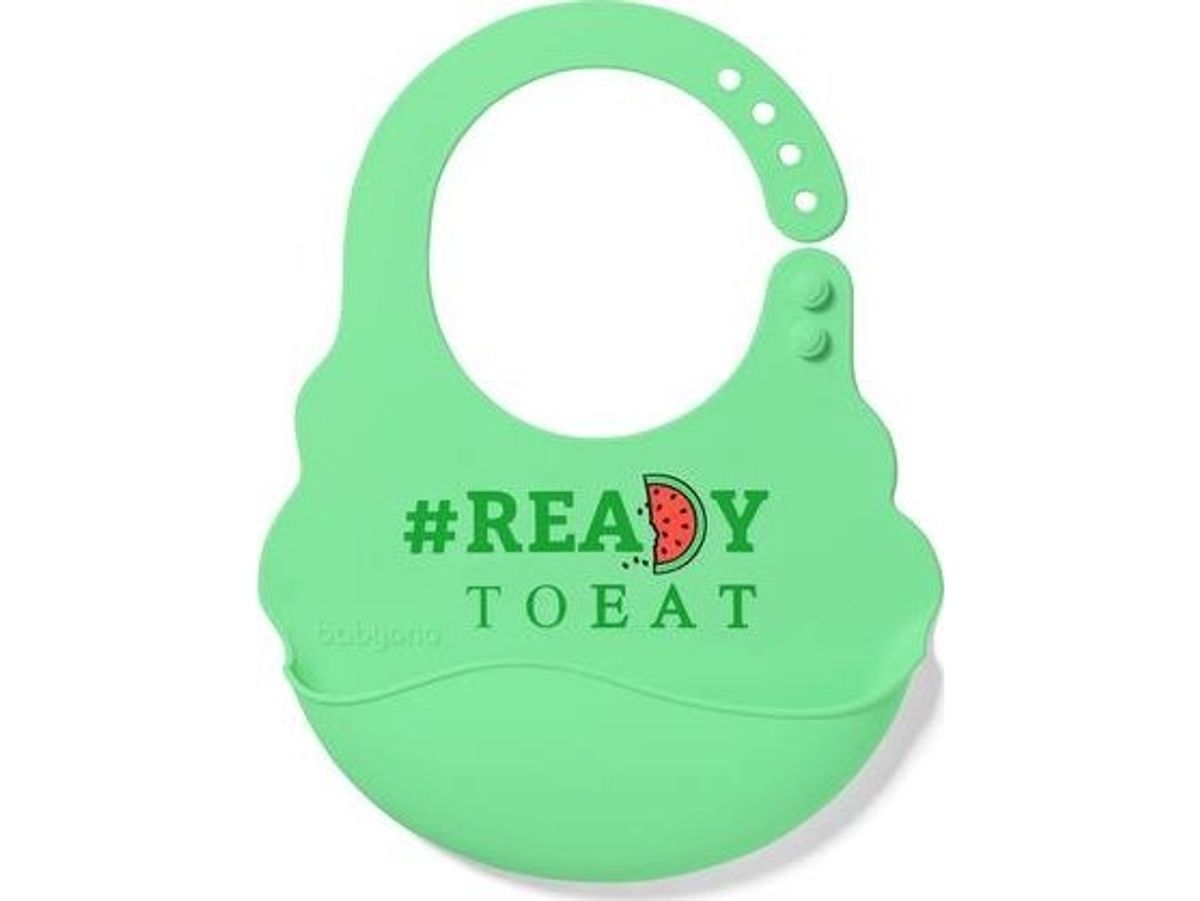 Baby Ono 829/02-Silicone Bib With Adjustable Fastening