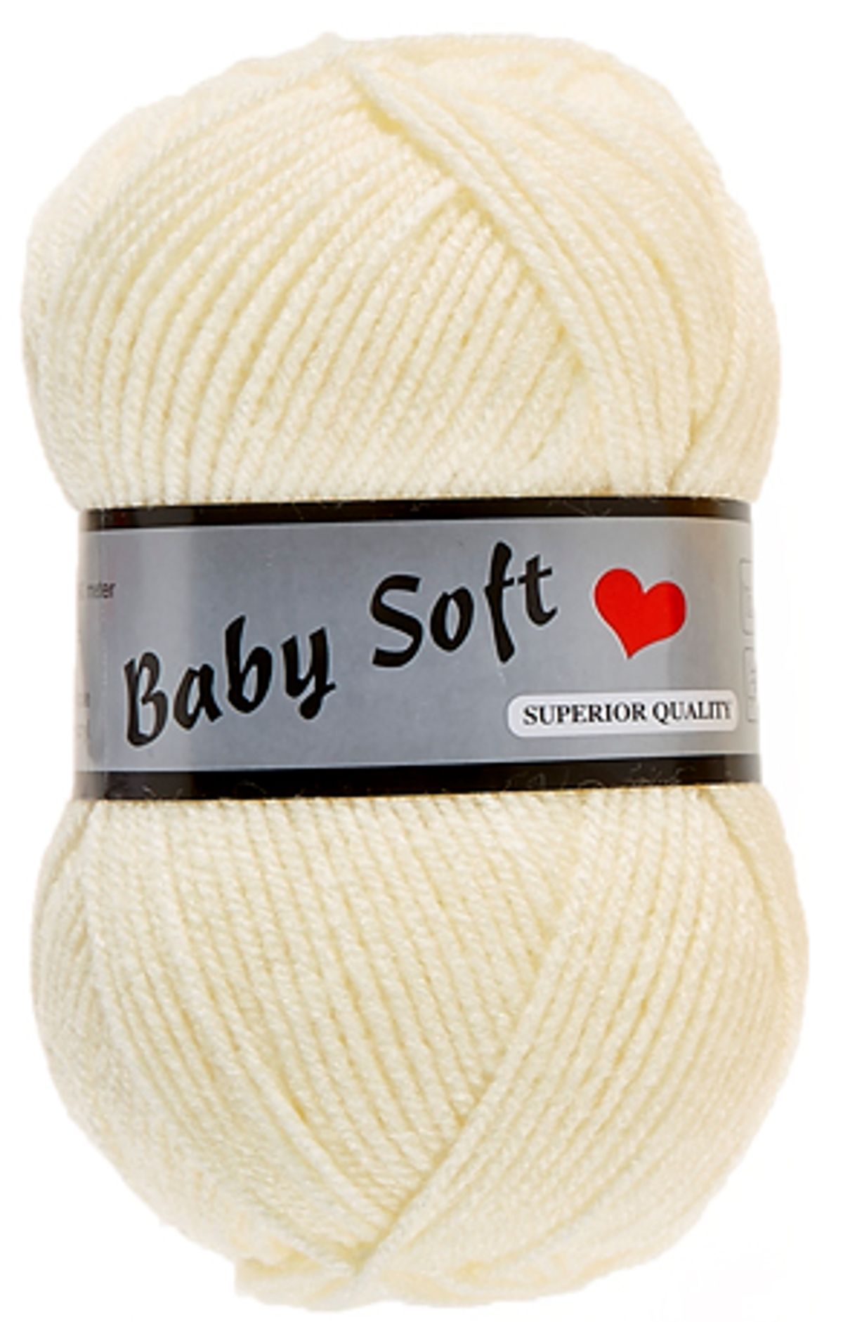 Baby Soft Yarn Lammy - Blødt Baby Garn Fv 016 Råhvid