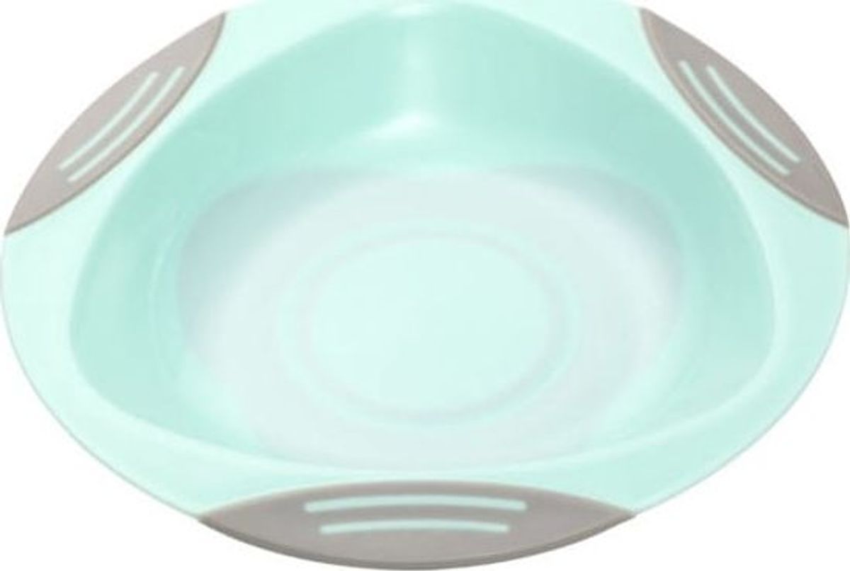 Babyono Plate For Children And Babies With Suction Cup - Mint (1062/01)