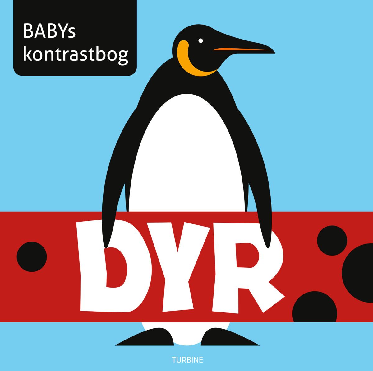 Babys Kontrastbog - Dyr - Ole Steen Pedersen - Bog