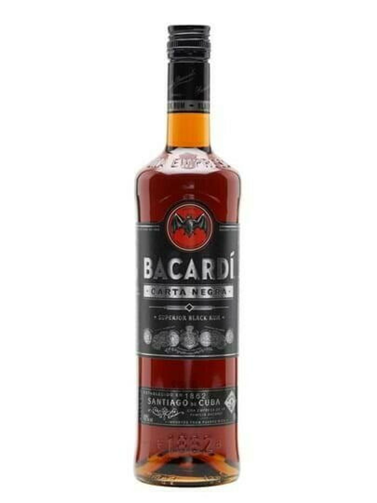 Bacardi Black Carta Negra Fl 70