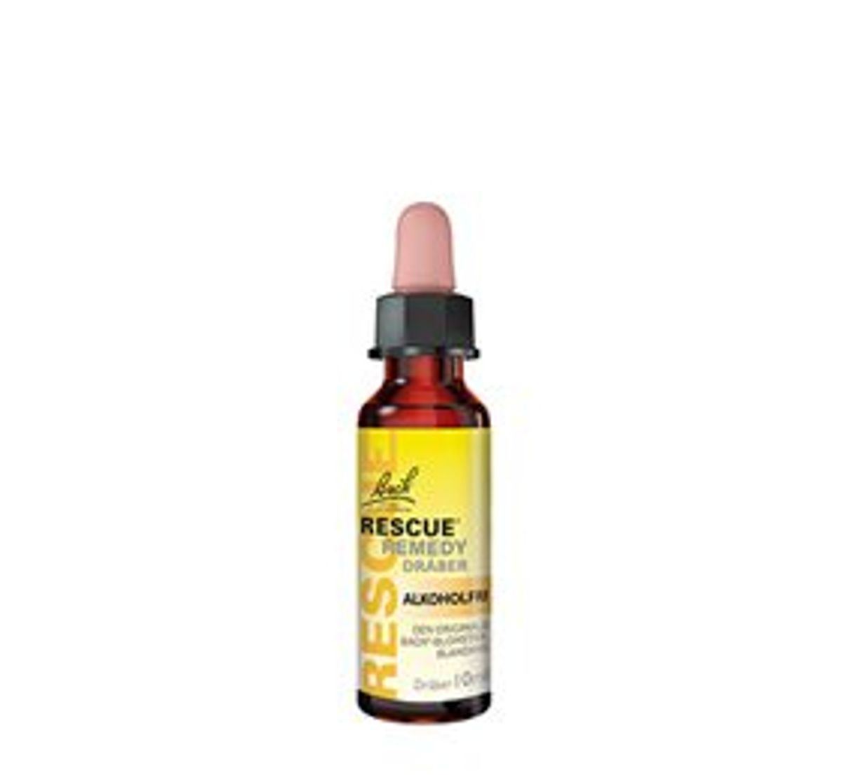 Bach Rescue Remedy dråber 10 ml. (Ny udgave uden alkohol)