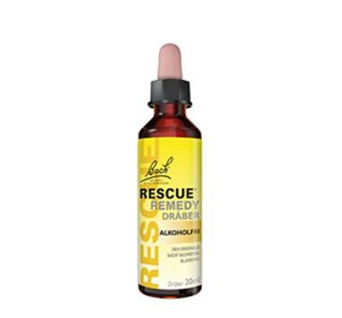 Bach Rescue Remedy dråber 20 ml. (Ny udgave uden alkohol)