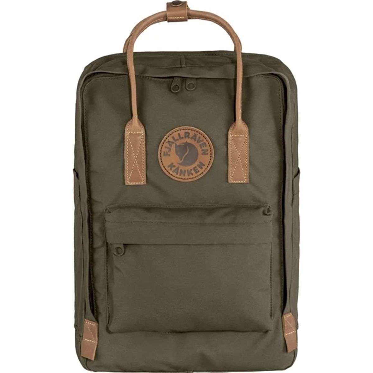 Back to School Fjällräven Kånken No. 2 Laptop 15'' 18L-Grøn - Skoletasker / -rygsække