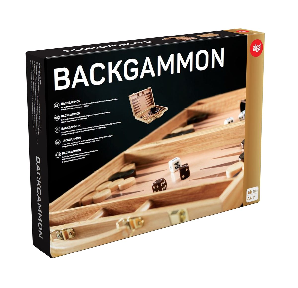 Backgammon fra Alga