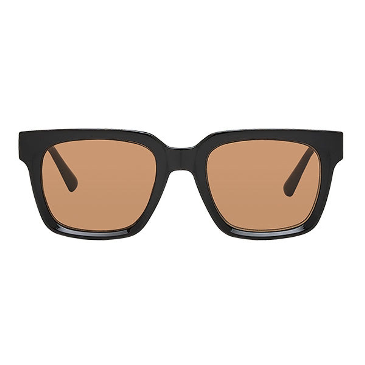 Bacoli Black Brown Lens Solbrille - CLASSIC - Black - Brown Lens