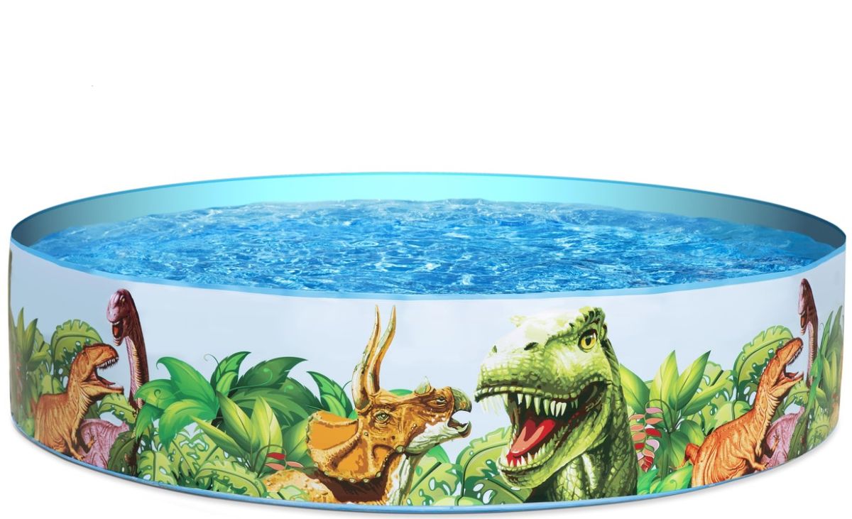 Badebassin ''Dinosaur'' 183x38 (Nyt design!)