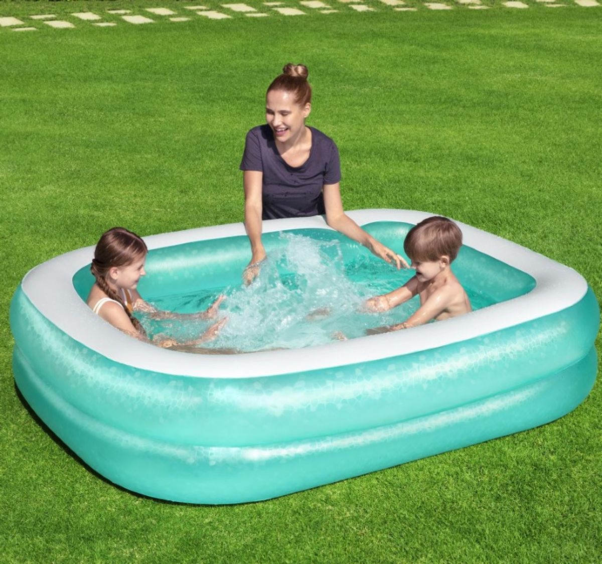 Badebassin Family Pool 200x146x48 cm