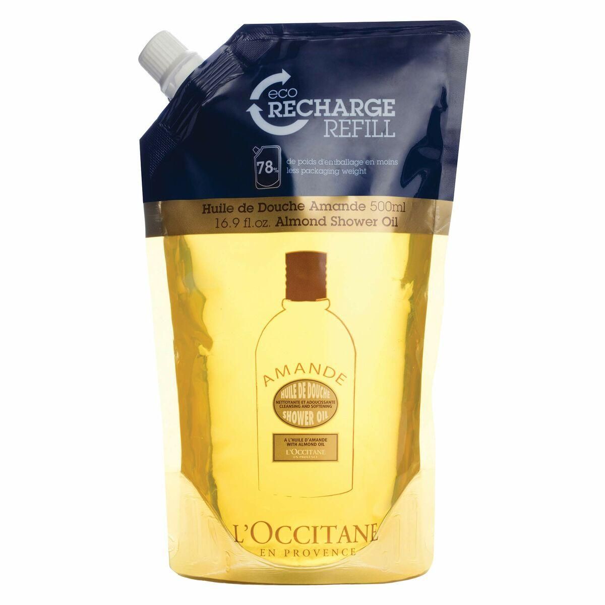 Badeolie L'Occitane En Provence Mandel Genopfyldning: 500 ml