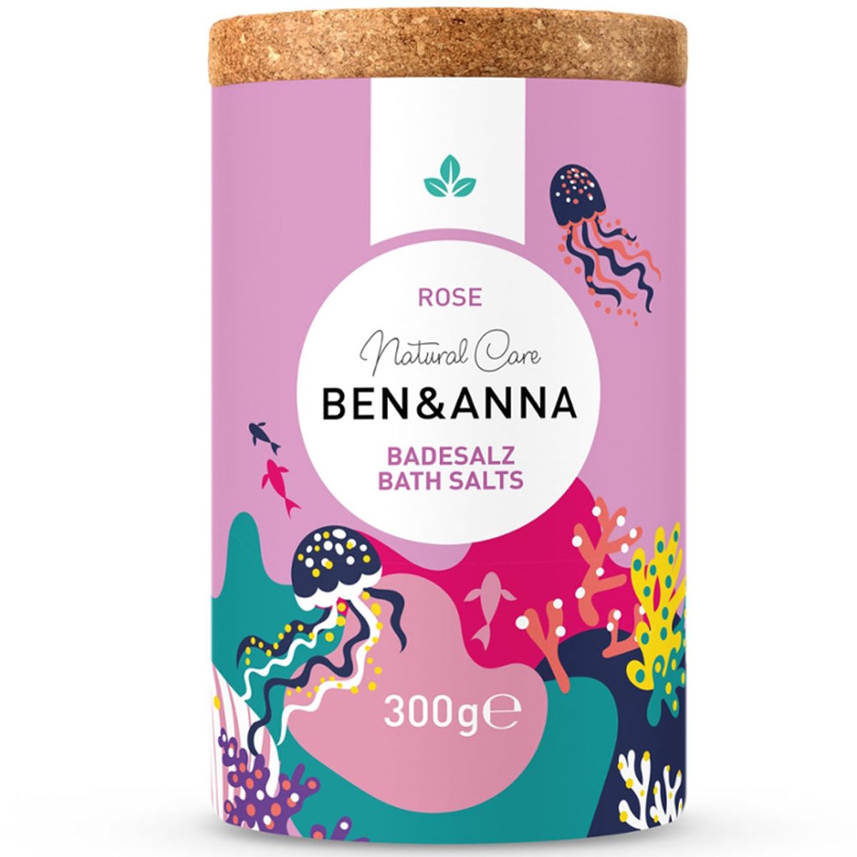 Badesalt - Rose - 300g