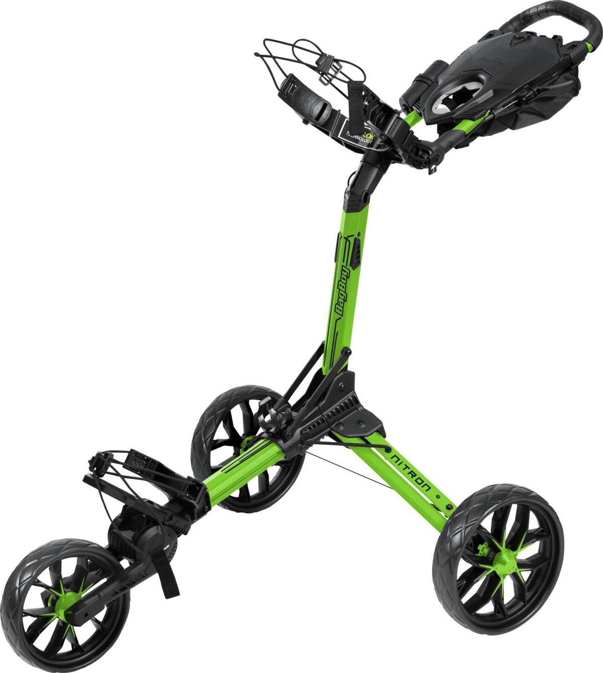 BagBoy Nitron Golfvogn - Lime/Sort