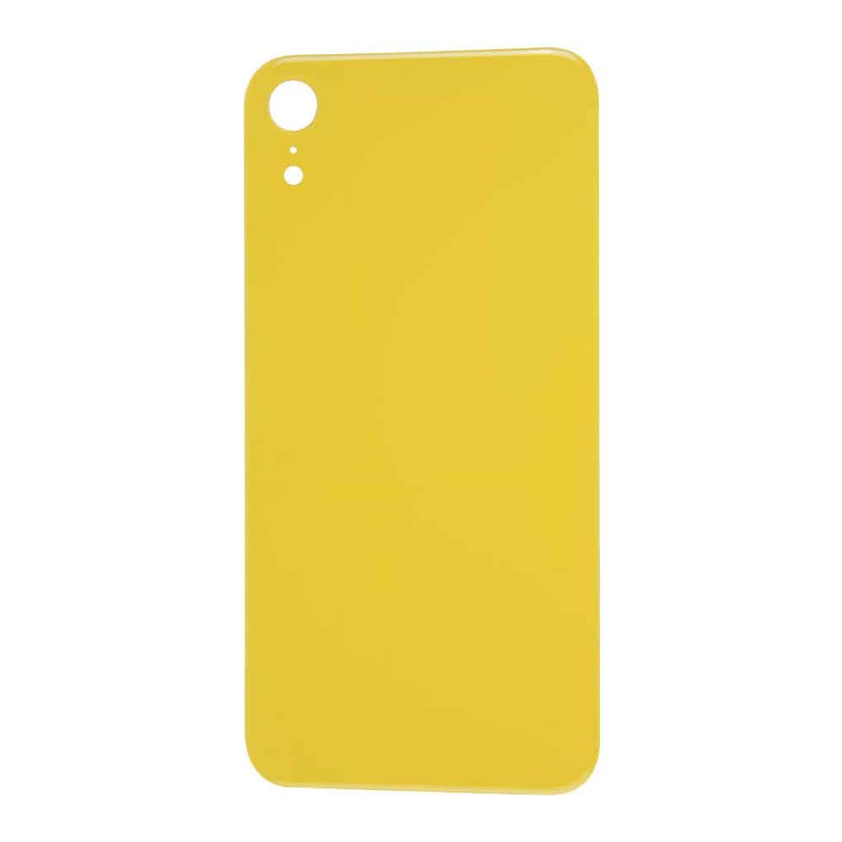 Bagsideglas til iPhone XR - Gul - iHero