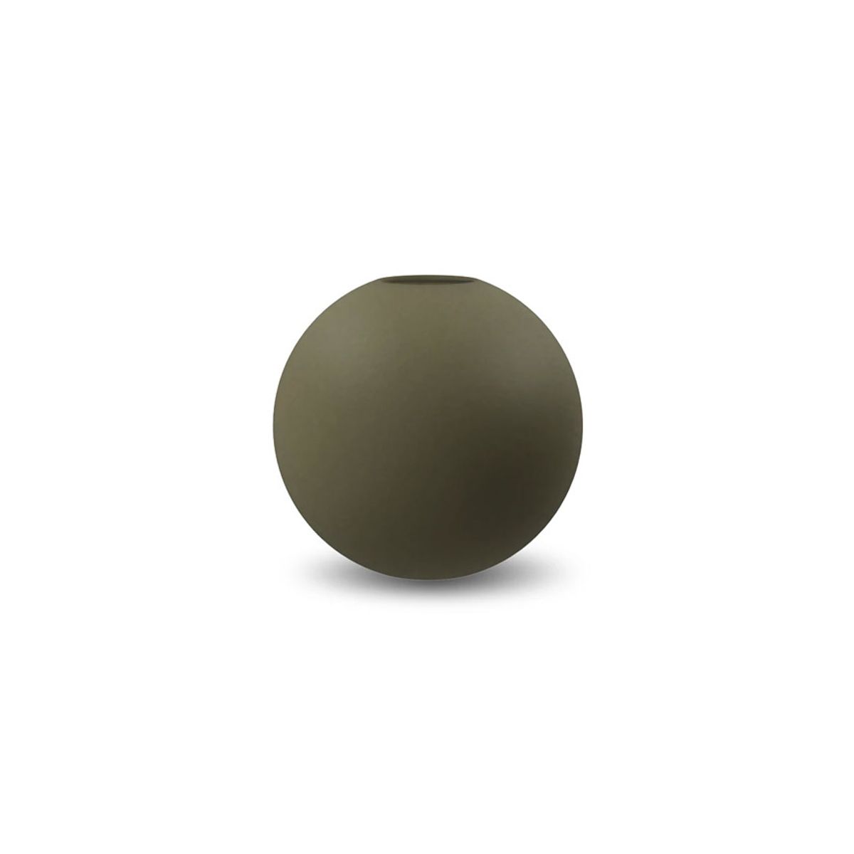 BAL VASE OLIVE 8CM