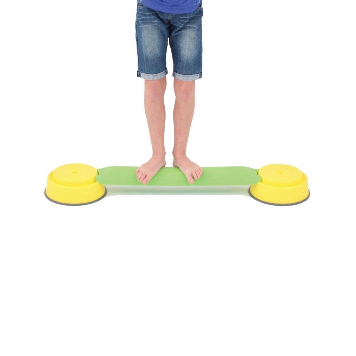 Balancetop Sæt Lav med Log Plank