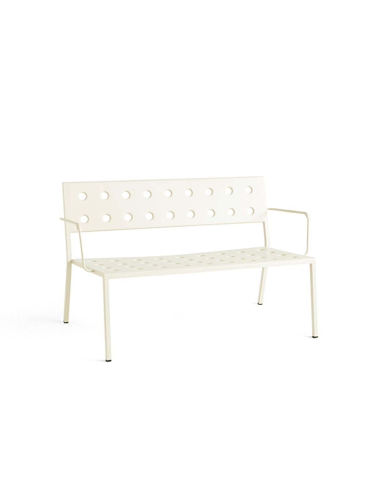 Balcony Lounge Armbench fra Hay (Chalk Beige)