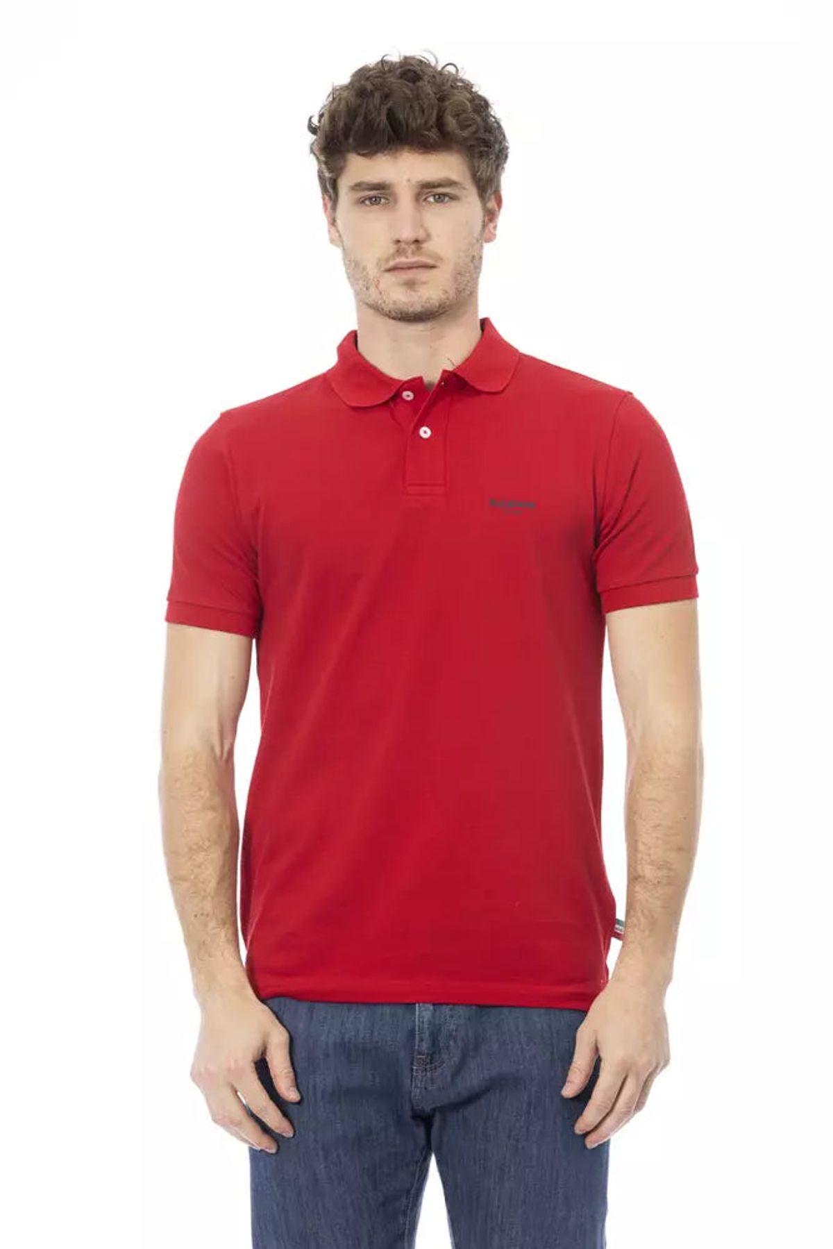 Baldinini Trend Baldinini Rød Bomuld Polo Shirt