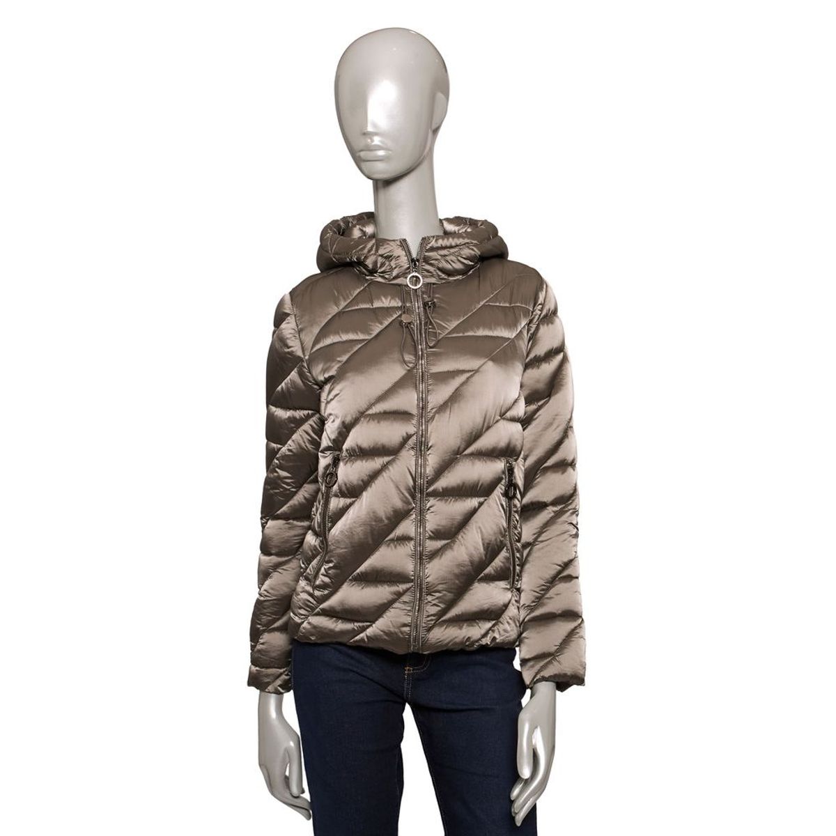 Baldinini Trend Gray Polyester Jackets & Coat