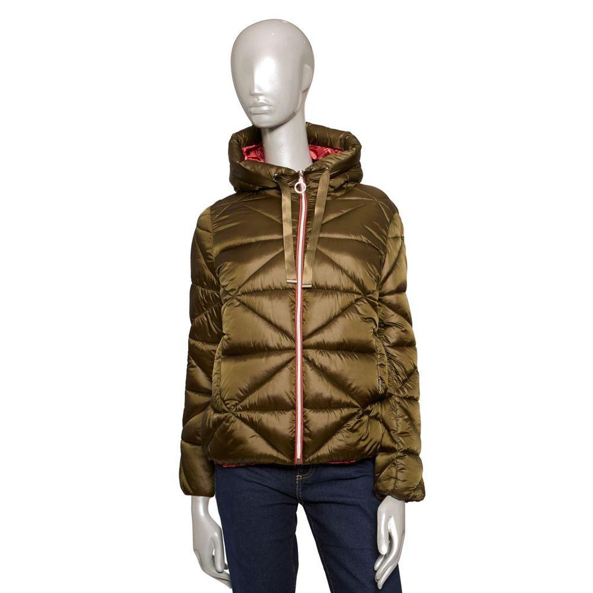 Baldinini Trend Green Polyester Jackets & Coat