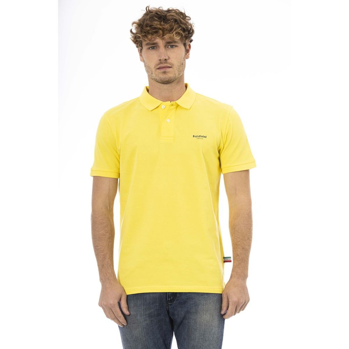 Baldinini Trend Gul Bomuld Polo Shirt