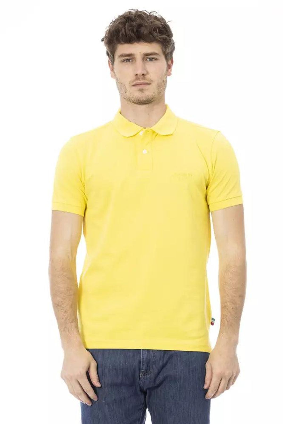 Baldinini Trend Gul Bomuld Polo Shirt