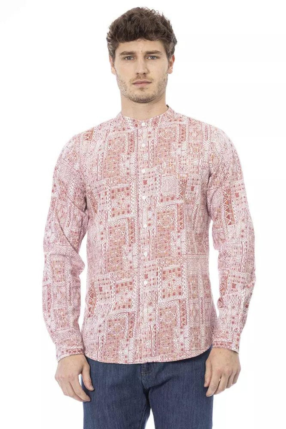 Baldinini Trend Rød Bomuld Shirt