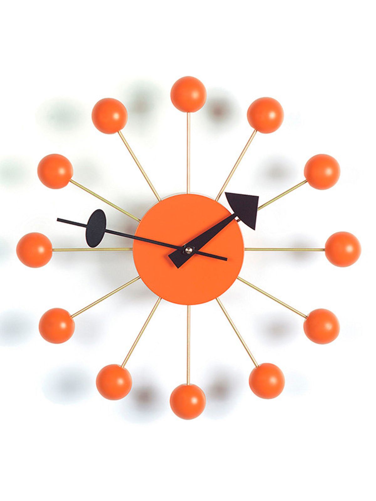 Ball Clock fra Vitra (Orange)