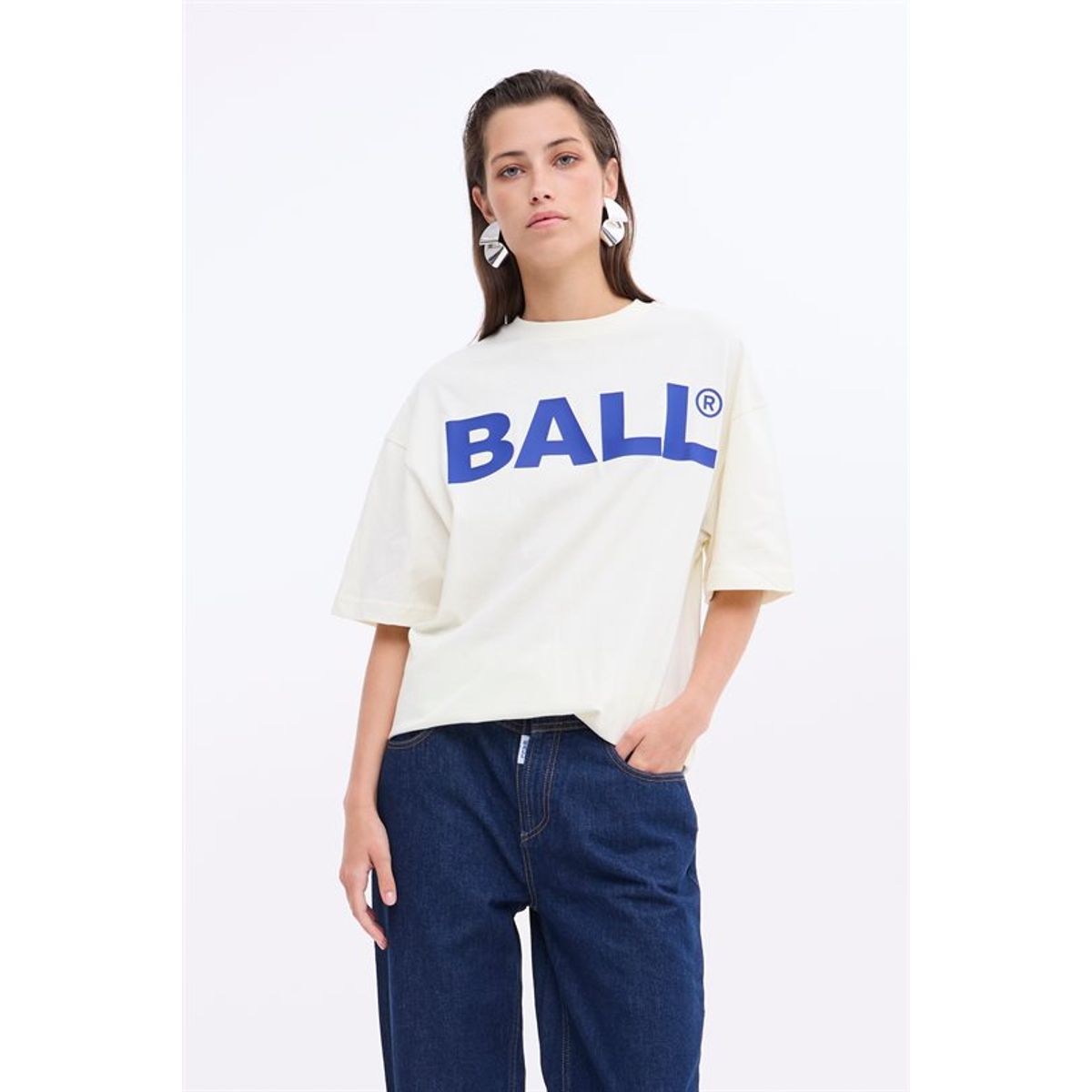 Ball - Cph Tee - Råhvid