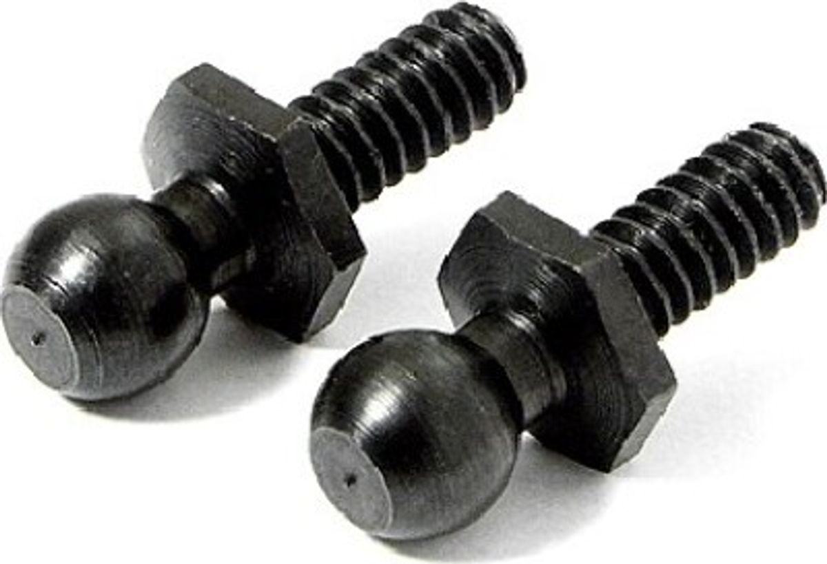 Ball End 4,3x6,5mm 4-40 Black - Hpz136 - Hpi Racing