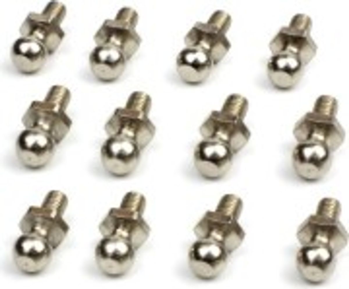 Ball Stud 4.8x12mm (12pcs) - 540143 - Blackzon