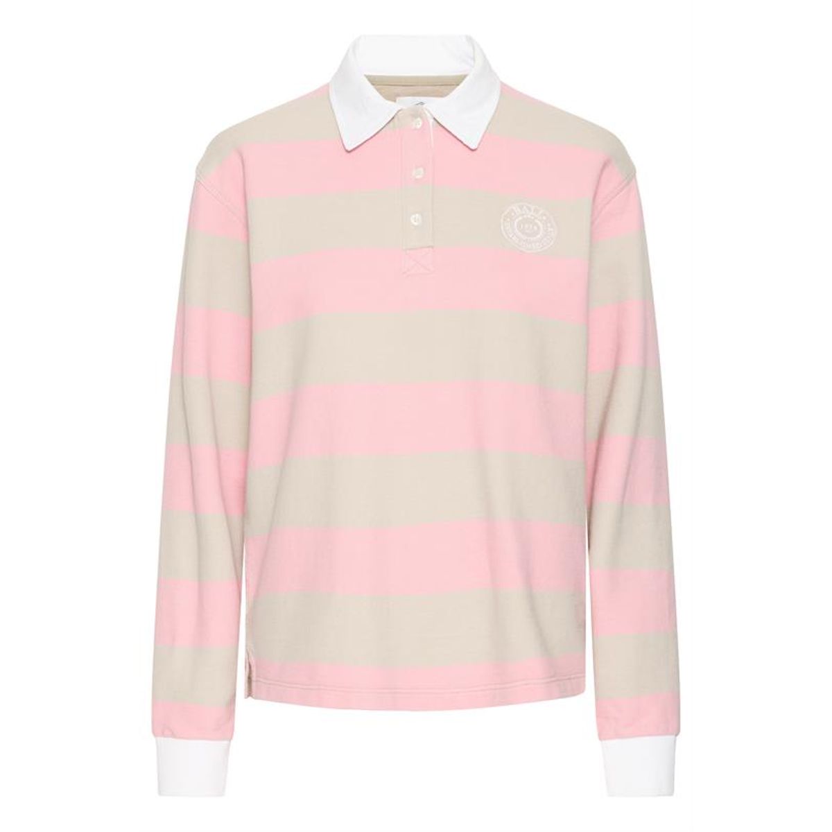 Ball - Zambrotta Ls Polo - Pink Dolphin