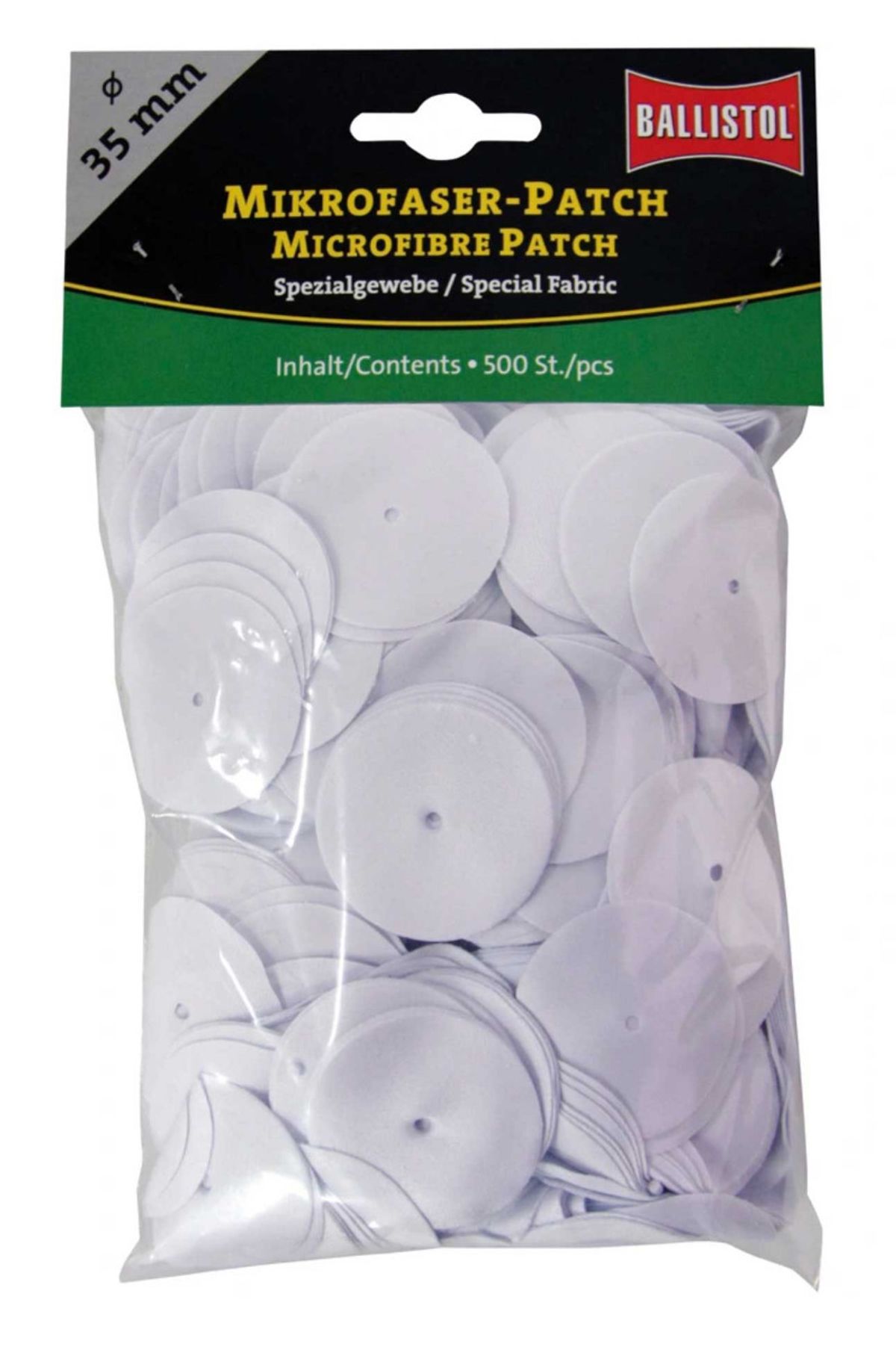 Ballistol Microfiber patch Ø 21 mm 50 stk