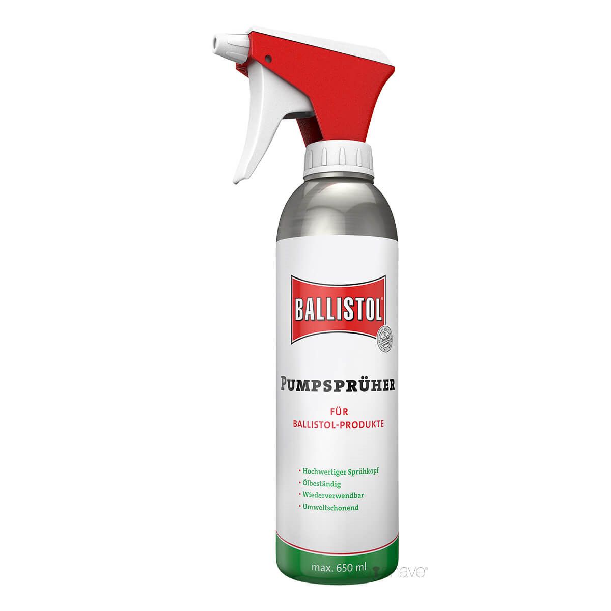 Ballistol Pumpespray, Tom, 650 ml.