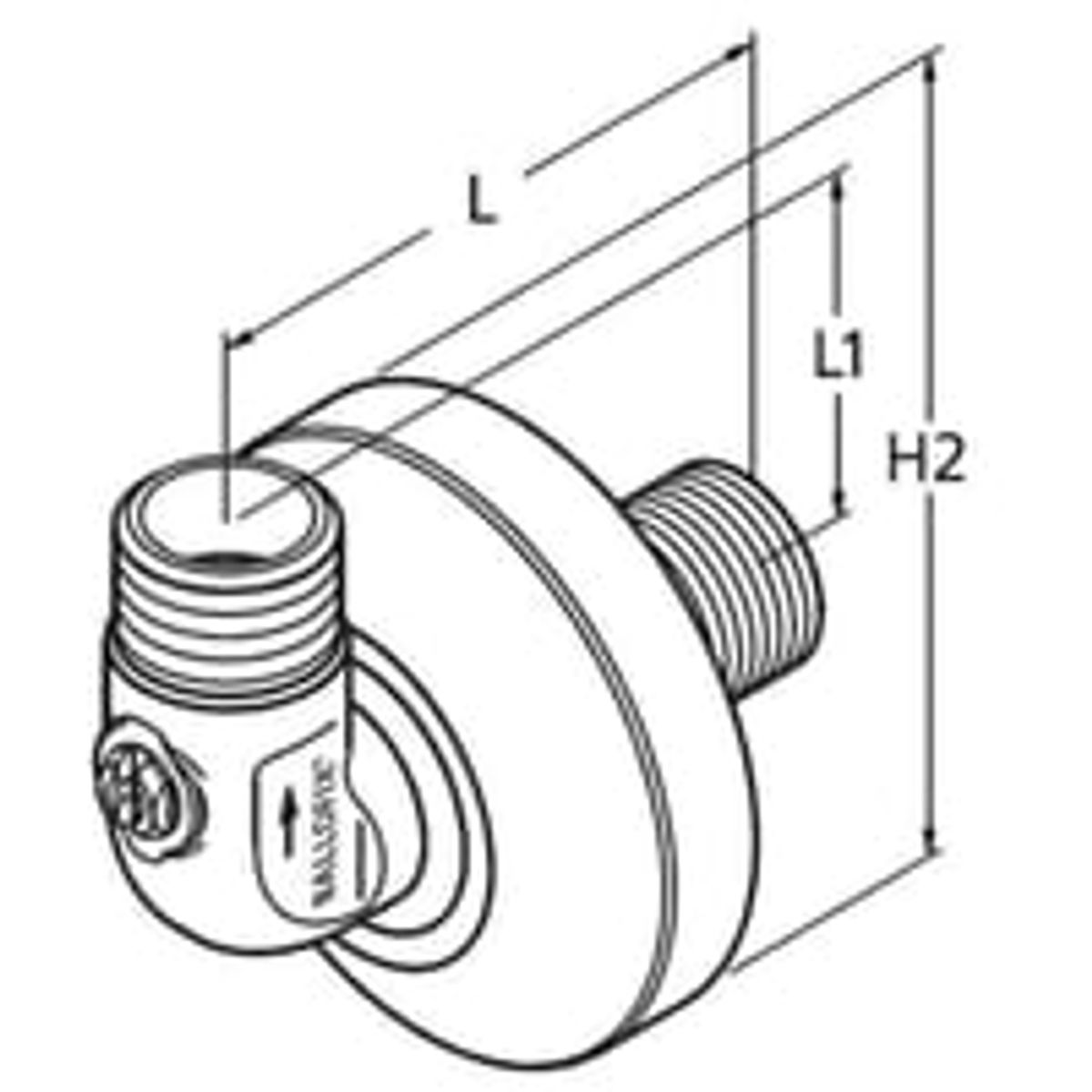 BALLOFIX 1/2" vinkel