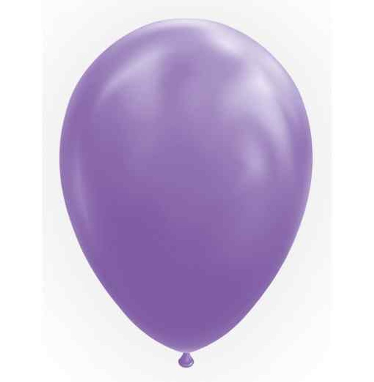 Balloner 12" / 30 cm - 25 stk. Lavendel - Ensfarvede latexballoner