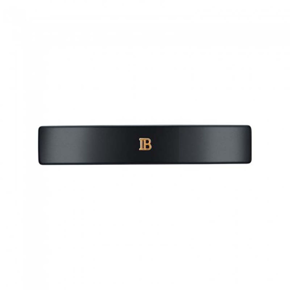 Balmain Cellulose Acetate Barrette pour Cheveux Medium Black