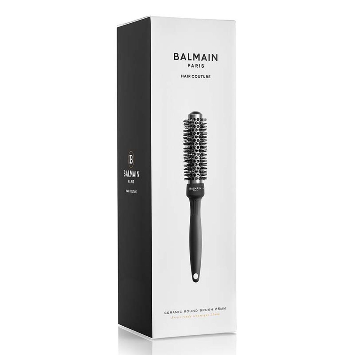 Balmain Professional Ceramic Round Brush 25mm Black