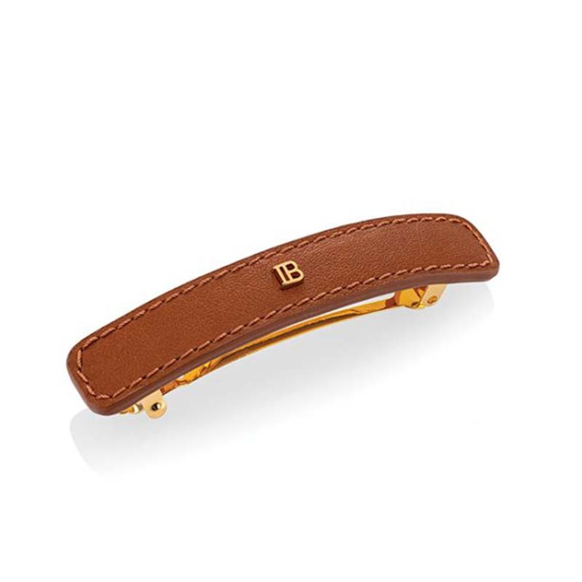 Balmain Riviera Barrette Cognac Large