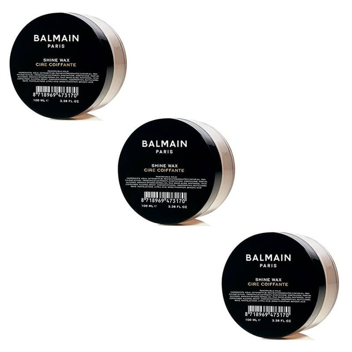 Balmain Shine Wax 100ml x 3 stk