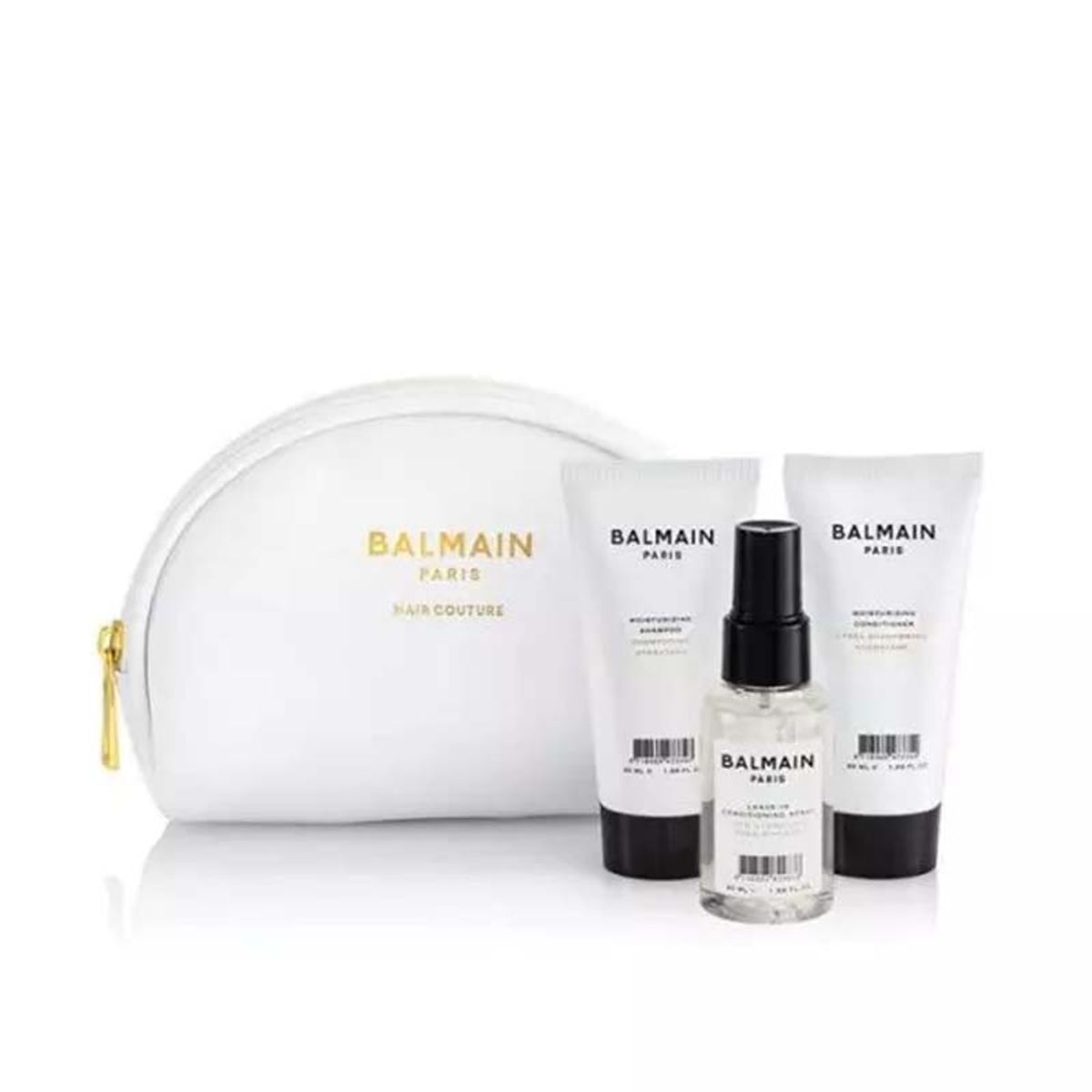 Balmain White Cosmetic Care Bag