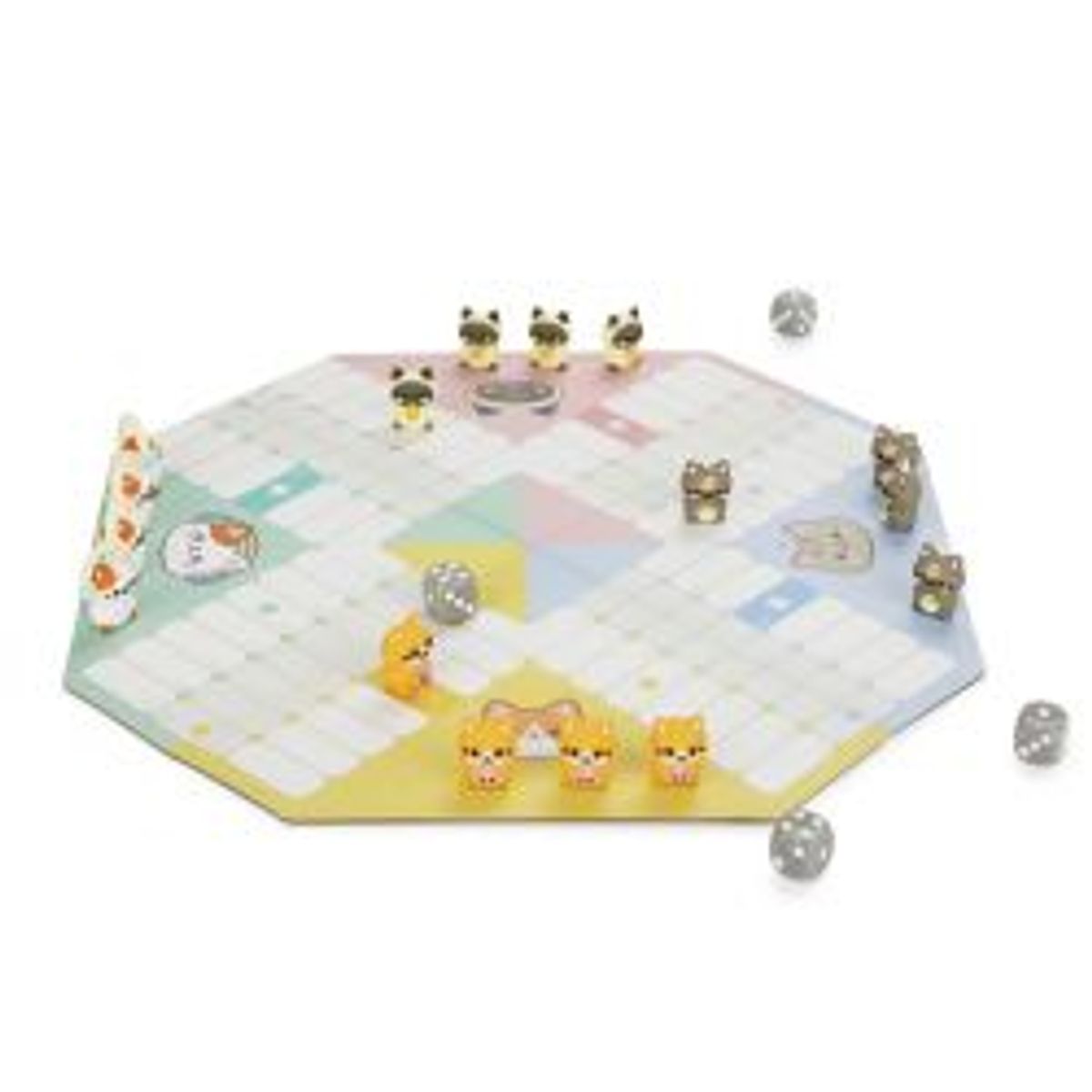 Balvi Ludo Board Game,kawaii Purrchisi,plastic/cartboard - Spil