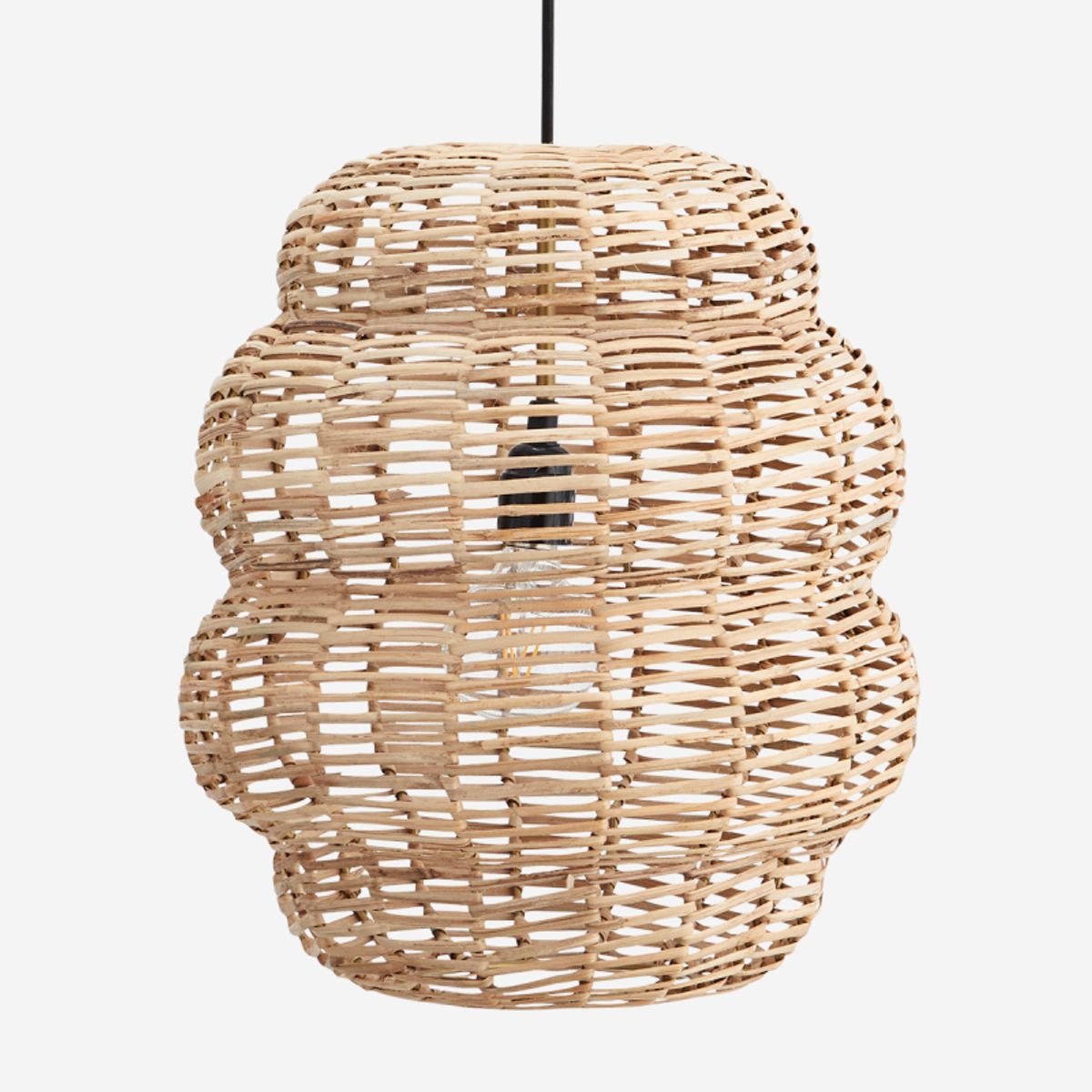 Bamboo ceiling lamp i Natural