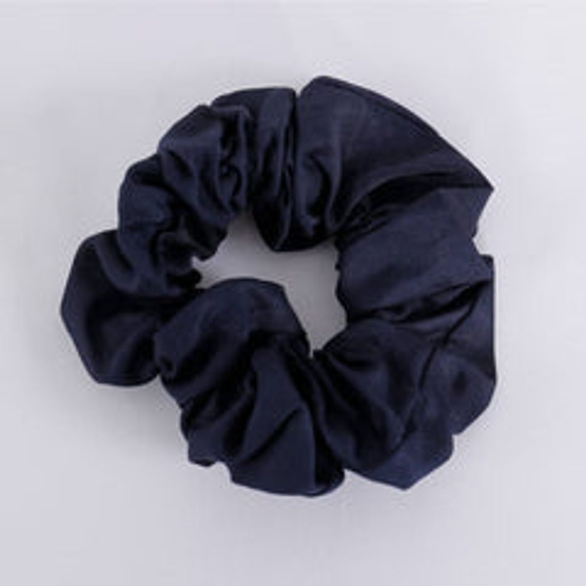 Bambus scrunchie i navy