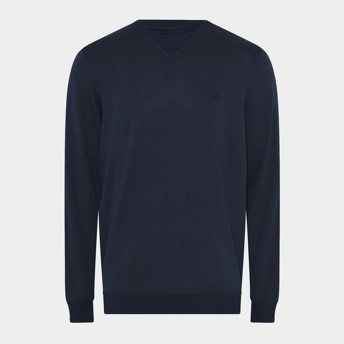 Bambus sweatshirt | navyblå sweatshirt til mænd fra JBS of Denmark, S