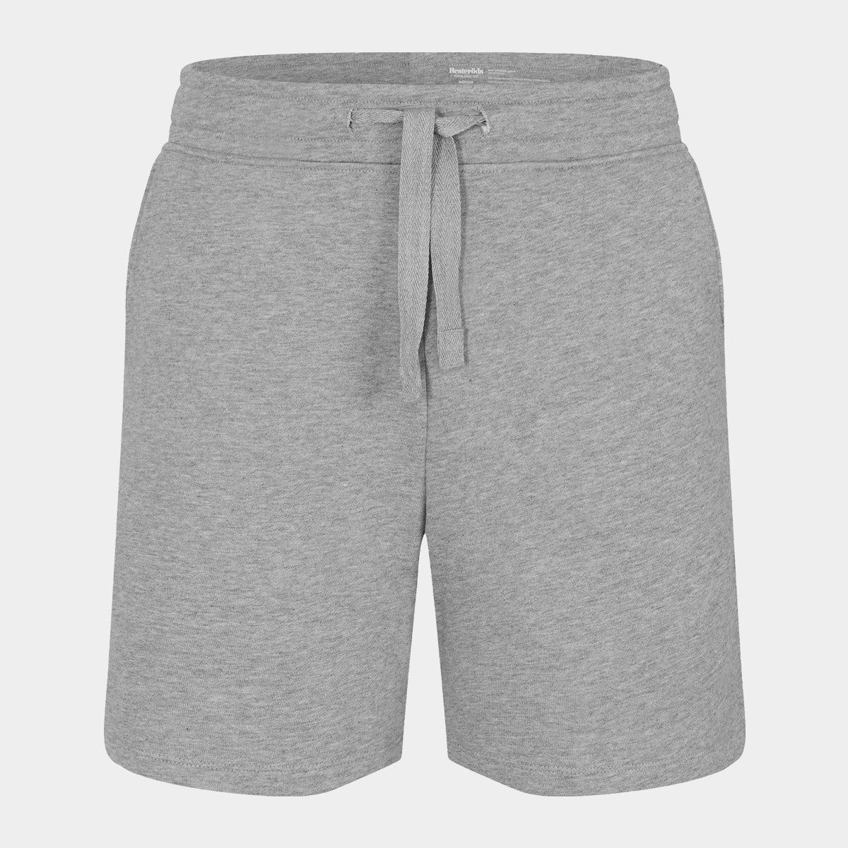 Bambus sweatshorts i grå til mænd fra Resteröds, S