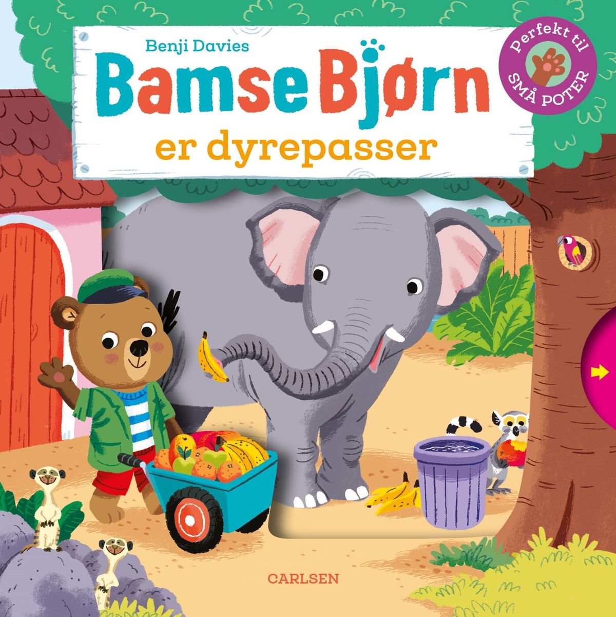 Bamse Bjørn Er Dyrepasser - Benji Davies - Bog