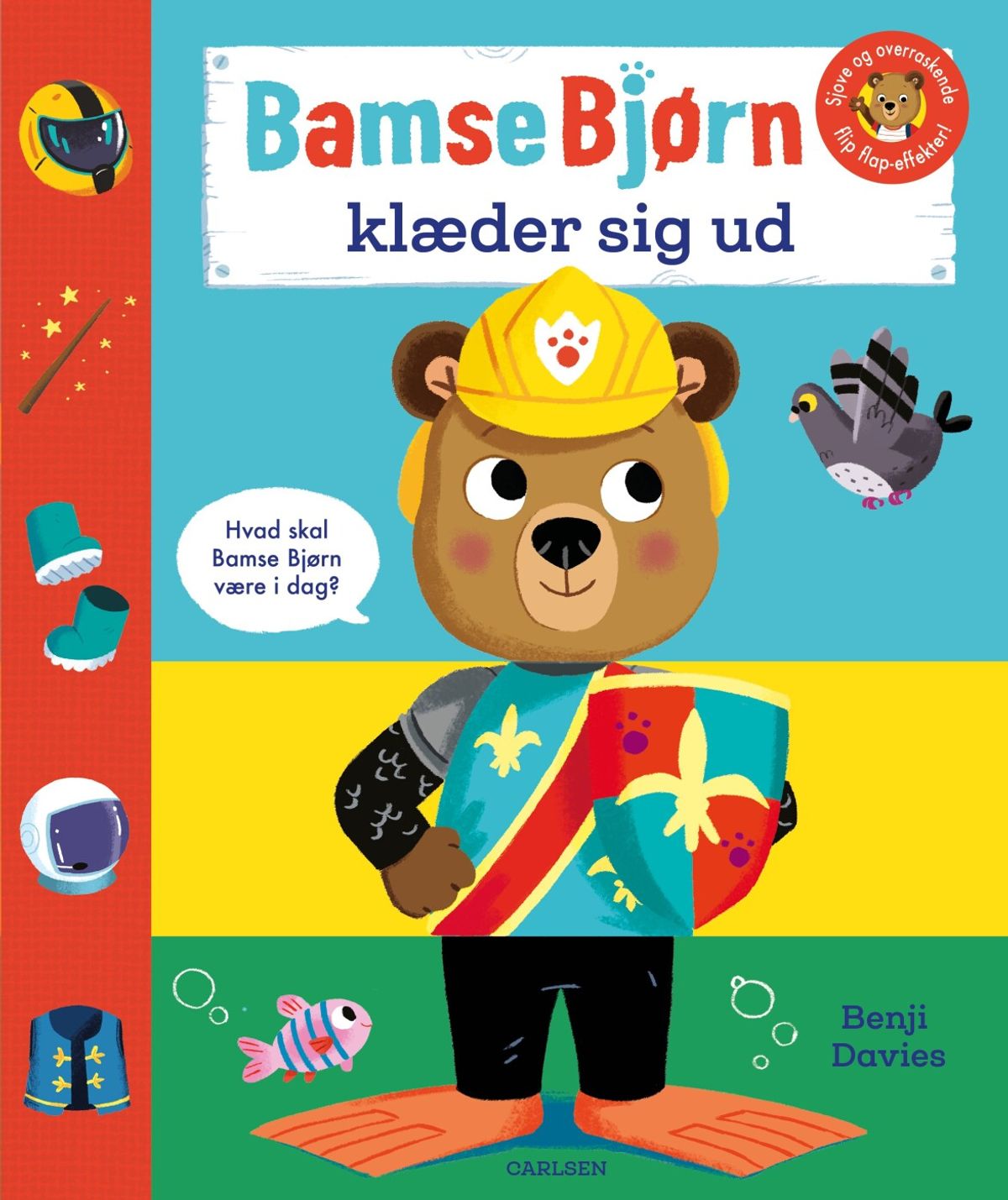 Bamse Bjørn Klæder Sig Ud - Benji Davies - Bog