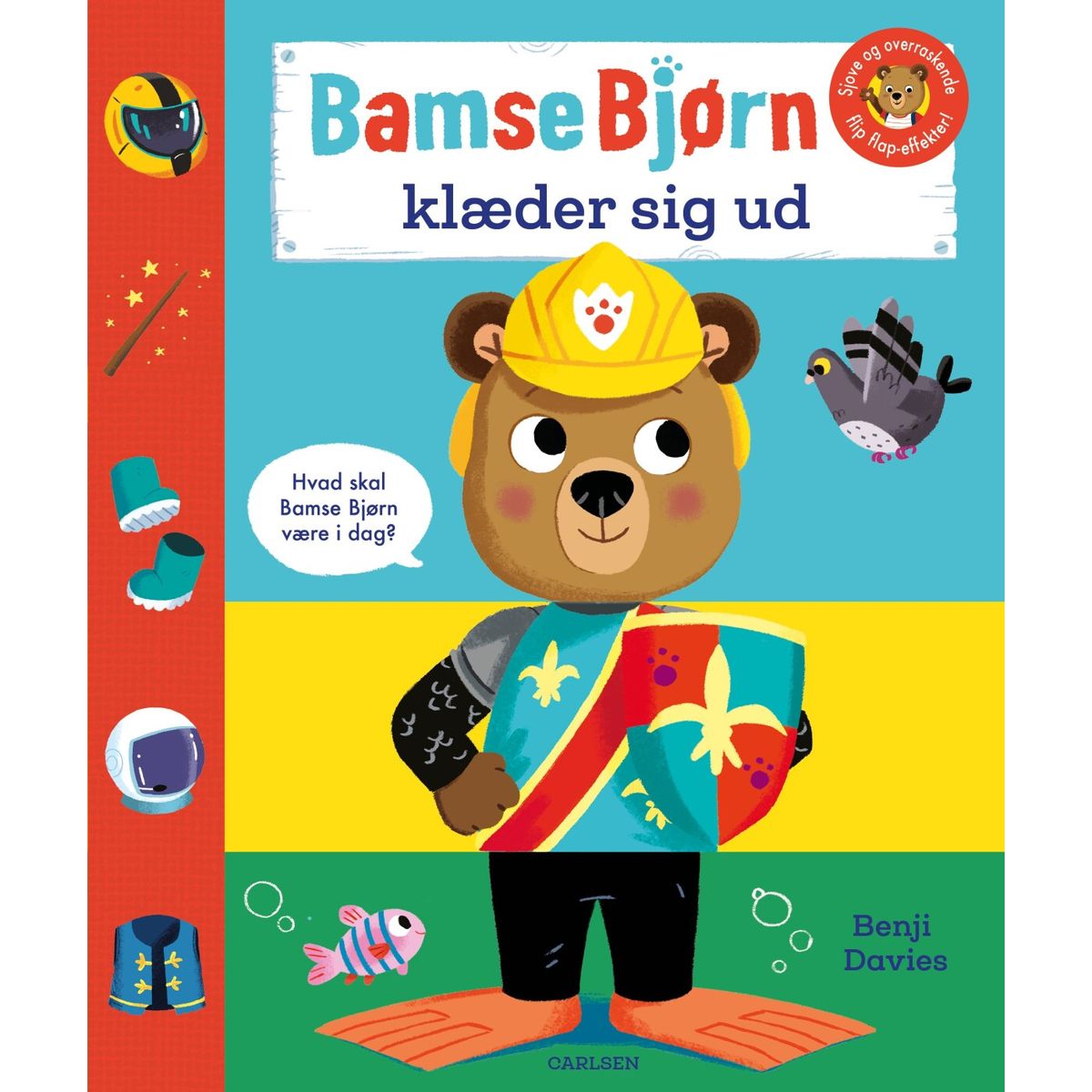 Bamse Bjørn Klæder Sig Ud - Benji Davies - Bog